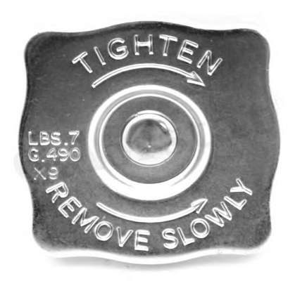 Крышка, радиатор