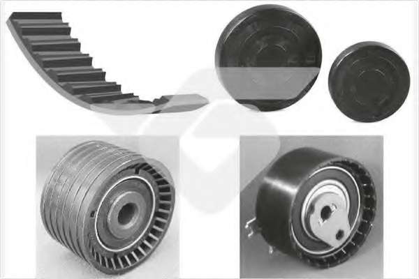 Комплект ГРМ Renault Kangoo/Dacia Logan/Sandero 1.4/1.6 16v 01- (K4M)