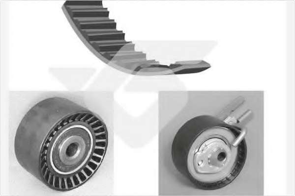 Комплект ГРМ Citroen Berlingo/Peugeot Partner 1.6HDI (137x25)