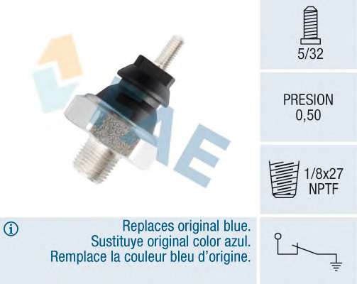 Датчик давления масла Ford Transit 2.5TD 85-00 