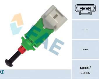 Датчик педали сцепления Renault Master III 2.3 dCi 10- (зеленый/белый)