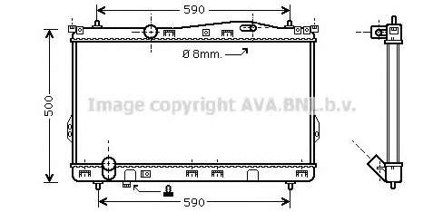 Радиатор, охлаждение двигателя