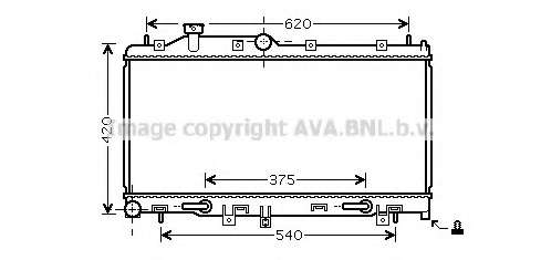 Радиатор, охлаждение двигателя