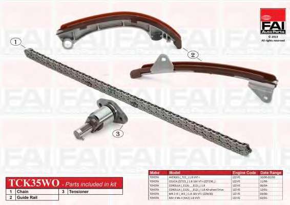 Комплект цели привода распредвала