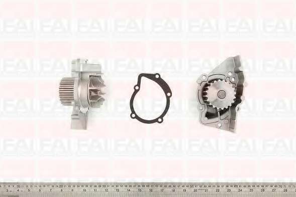 Водяна помпа Fiat Ducato/Scudo/PSA Berlingo/Boxer/Expert/405/406 1.9D/TD/2.0 1993-