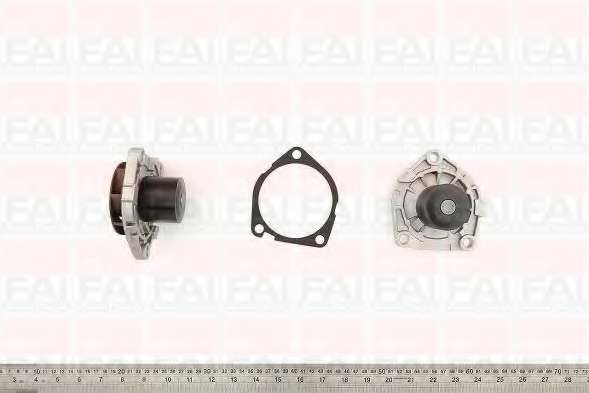 Водяна помпа Fiat Bravo II/Doblo/Ducato 1.6D MultiJet/2.0D MultiJet/Opel Astra H/J/Insignia/Zafira 1.9CDTI/2.0CDTI 09.04-