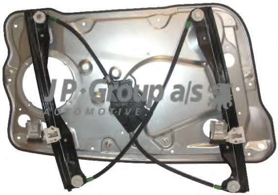 Стеклоподьемник Skoda Fabia 00-07 передн.правый,с панелью,без моторч,электр