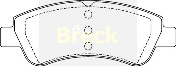 Колодки тормозные (передние) Citroen Berlingo/Peugeot Partner 1.9D/2.0HDI 96-