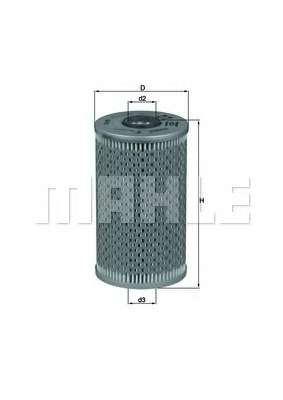 Фильтр масляный BMW 3/5 2.5TDI/Opel Omega B 91-03