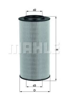 Фильтр масляный DAF CF/XF 12.9D 05-