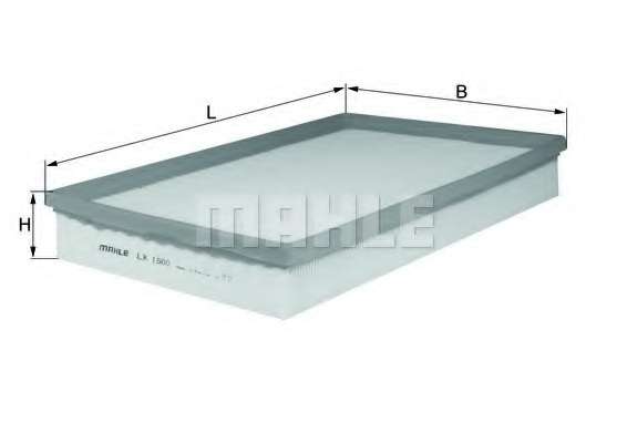 Фильтр воздушный VW Passat 3.2-3.6FSI 05-