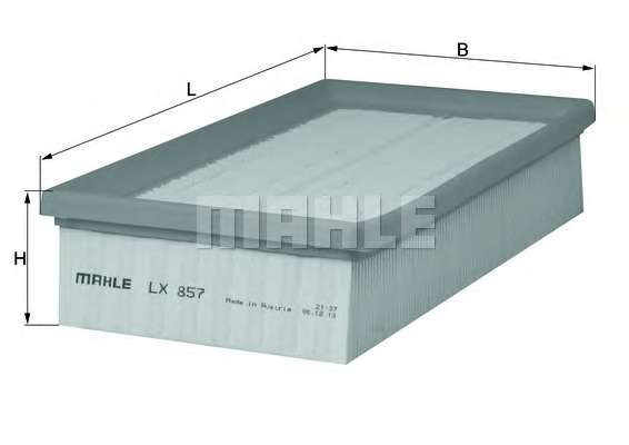 Фильтр воздушный Ford Transit 97-00 (короткий)