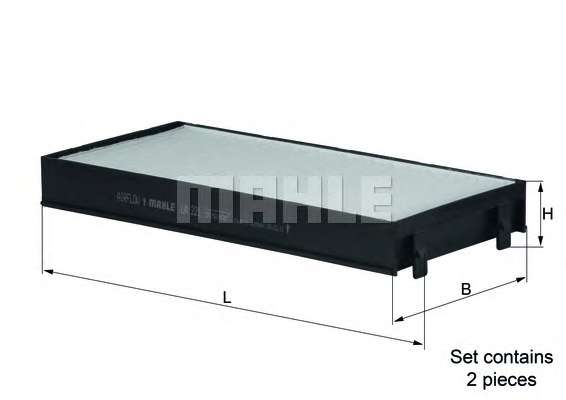 Фильтр салона BMW X5 (E70) 3.0d 07-/X6 (E71/E72) 3.0d 08-