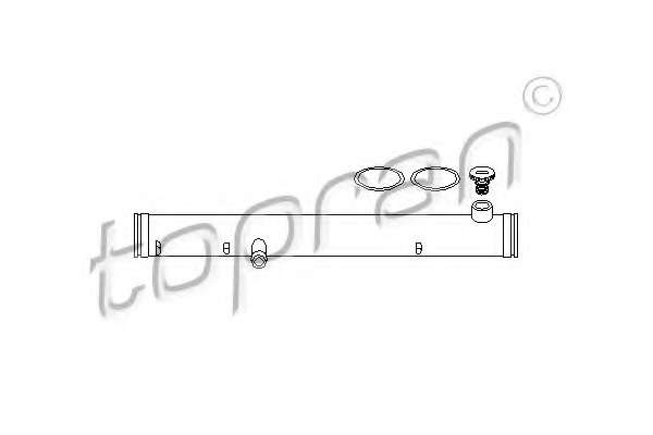 Трубка охлаждающей жидкости