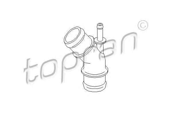 Зєднувальна трубка Audi A3, TT/ VW Bora, Golf IV/ Seat Leon, Toledo 1.6/1.8/2.0 97-