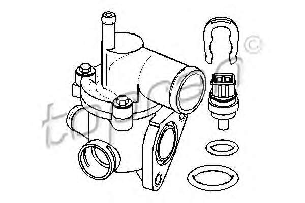 Термостат, охлаждающая жидкость