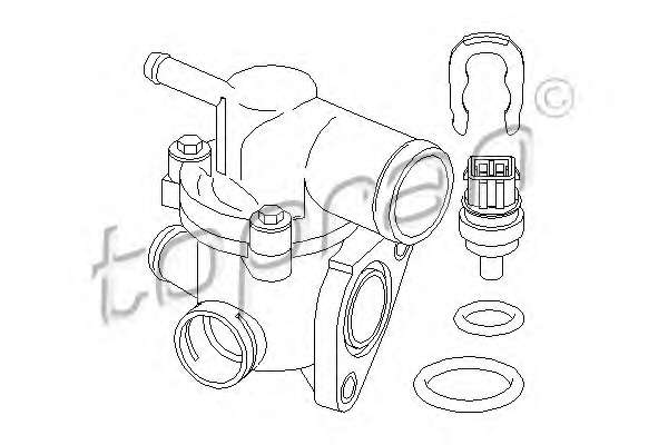 Термостат, охлаждающая жидкость