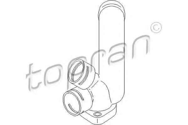 Перехідник системи охолодж. VW T4 2.4 99-03