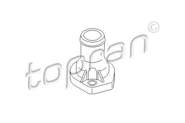 Фланець охолодж.рідини VW Polo/Caddy/Sharan/Audi A6 94-