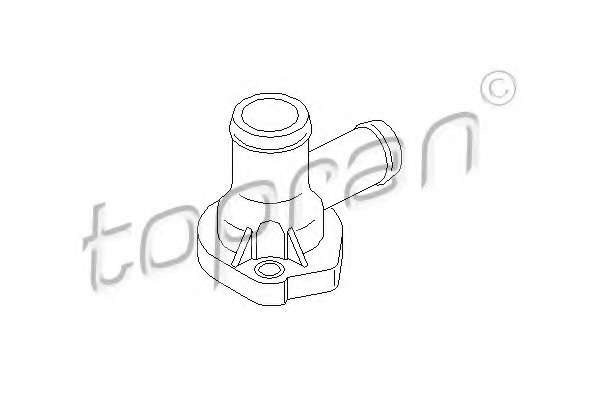 Фланец охлаждающей жидкости