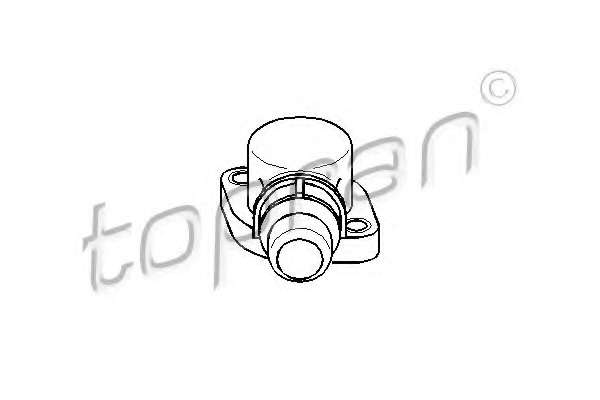 Фланец охлаждающей жидкости