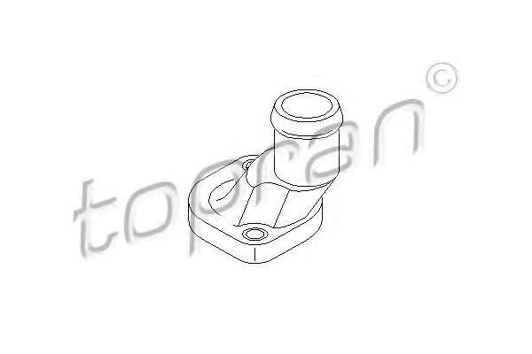 Флянець системи охолодження Audi 80/90 90-95