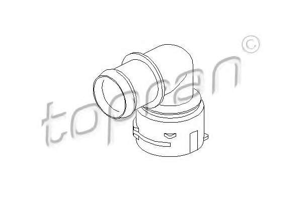 Фланець охолоджуючої рідини Skoda Fabia, VW Pollo, 1,2-2,0, 01-