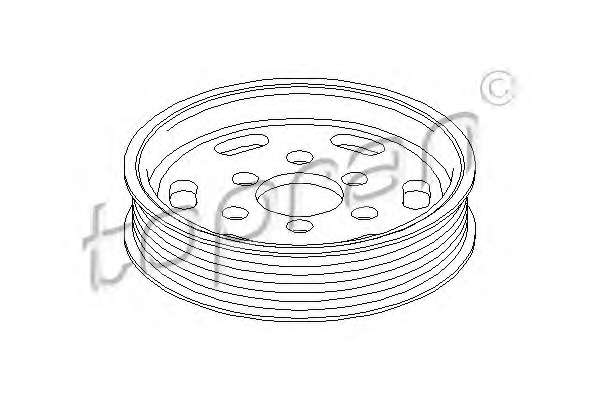 Шків насоса гідропідсилювача