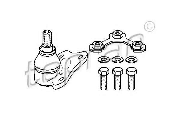 Несущий / направляющий шарнир