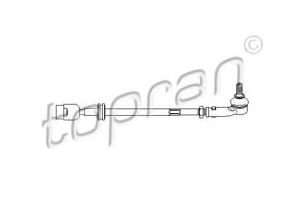 Поперечная рулевая тяга