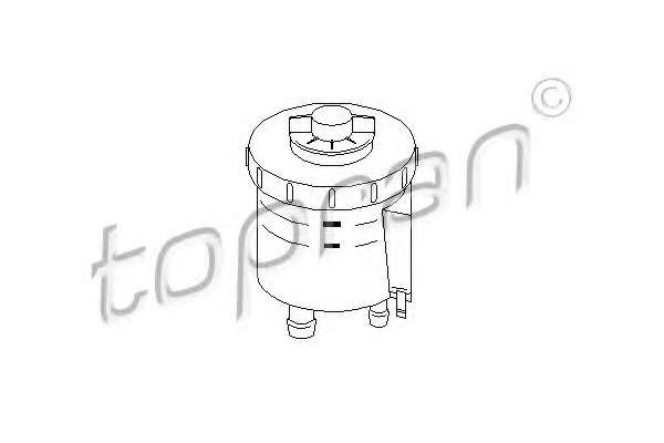 Компенсационный бак, гидравлического масла услителя руля