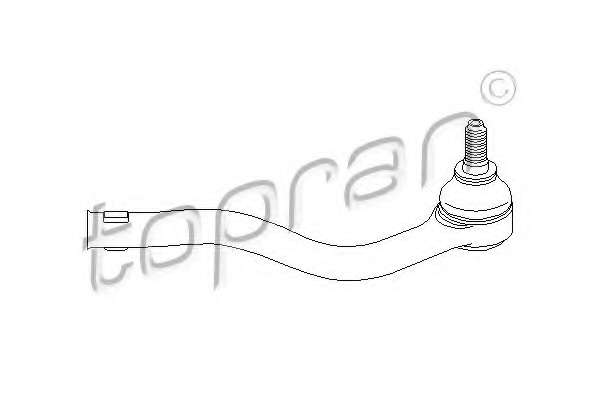 Наконечник поперечной рулевой тяги