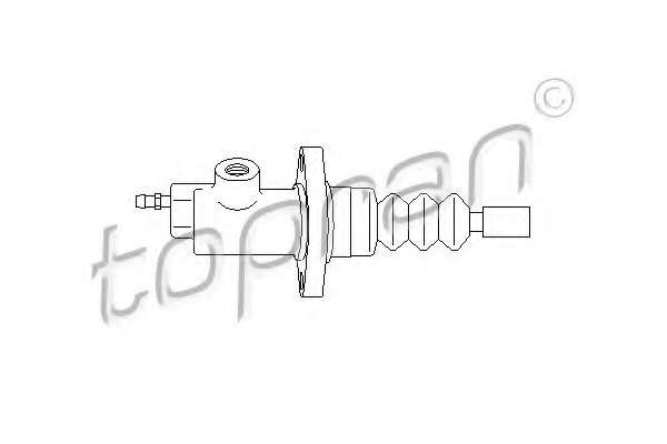 Рабочий цилиндр, система сцепления