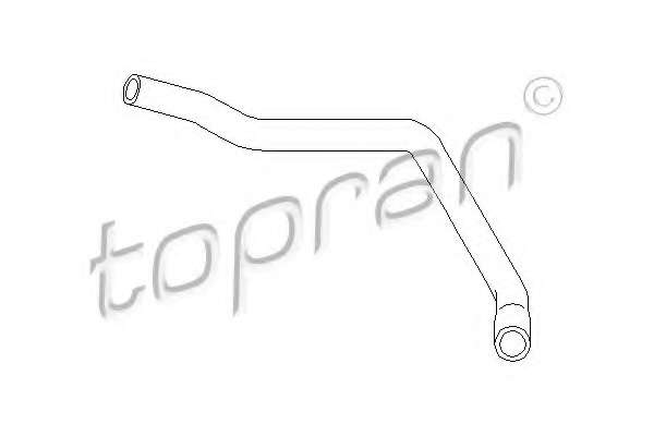 Патрубок радіатора VW Golf/Jetta/Passat 1.0-1.8 83-92