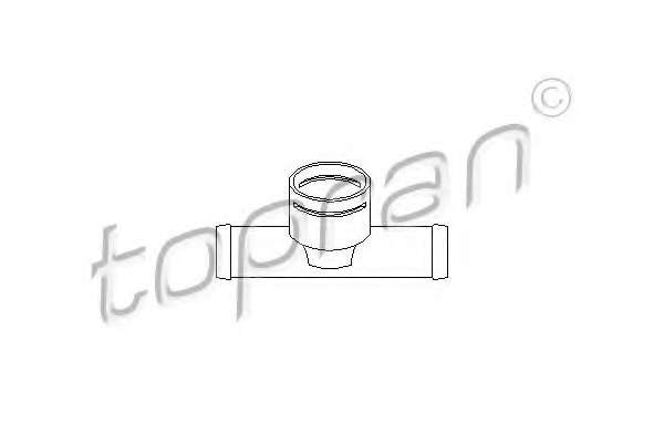 Фланец охлаждающей жидкости