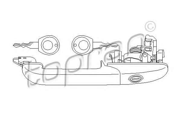 Ручка двері