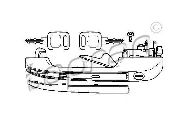 Ручка дверна