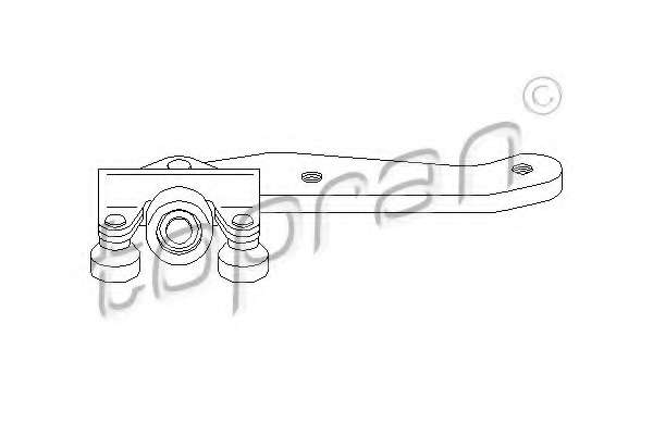 Направляющая ролика, сдвижная дверь