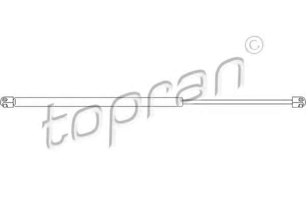 Газовая пружина, крышка багажник