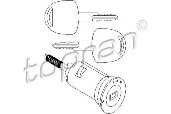 Замок запалювання (з ключами) Opel Astra G, F, Combo, Corsa B, C, Meriva, Zafira A