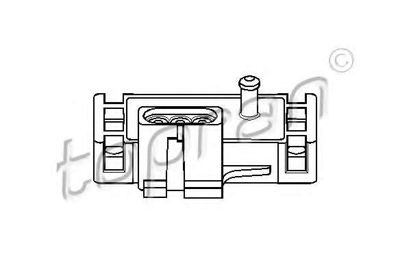 Датчик, давление во впускном газопроводе