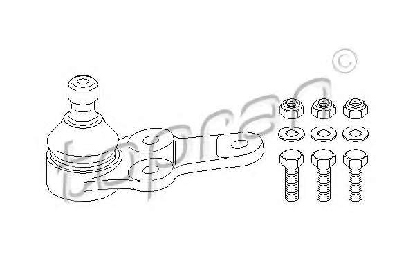 Несущий / направляющий шарнир