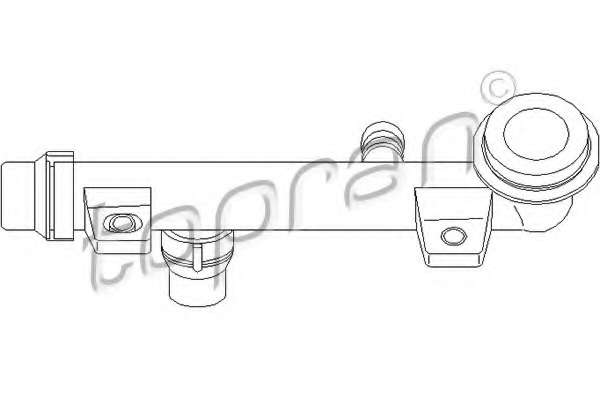 Фланець системи охолодження BMW