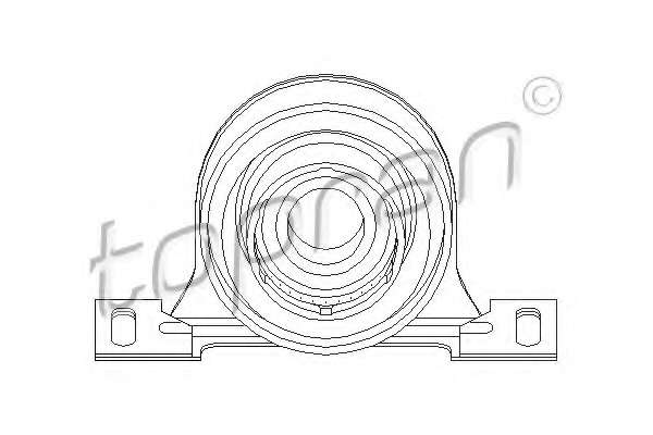 Подвеска, карданный вал