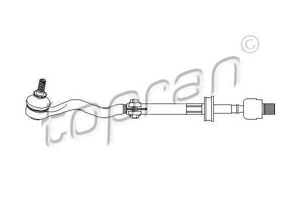 Поперечная рулевая тяга