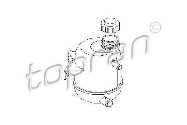 Компенсационный бак, охлаждающая жидкость