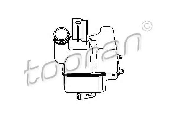 Компенсационный бак, охлаждающая жидкость