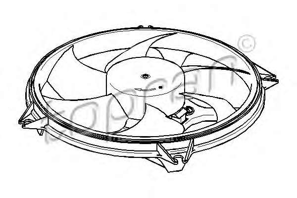 Вентилятор, охлаждение двигателя