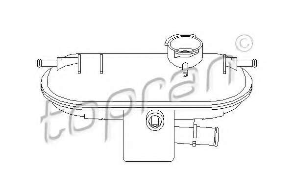 Бачок компенсаційний Citroen Berlingo 1.9D 98-