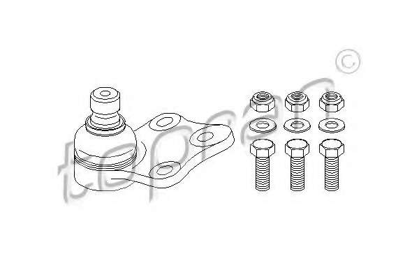 Несущий / направляющий шарнир
